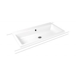 Kaldewei Puro umywalka 90x46 cm nablatowa prostokątna model 3155 biała 900506013001