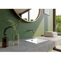 Kaldewei Puro umywalka 46x38,5 cm prostokątna wpuszczana biała 900907183001