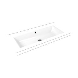 Kaldewei Puro umywalka 90x38 cm podblatowa prostokątna model 3161 biała 901106003001