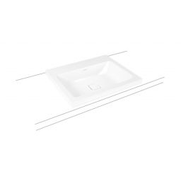 Kaldewei Cono umywalka 60x50 cm nablatowa prostokątna model 3083 biała 901906013001