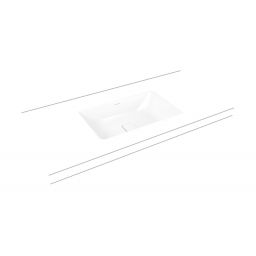 Kaldewei Cono umywalka 57x38 cm podblatowa prostokątna model 3087 biała 902306003001