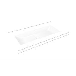 Kaldewei Cono umywalka 87x38 cm podblatowa prostokątna model 3088 biała 902406003001