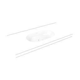 Kaldewei Centro umywalka 61x38 cm podblatowa owalna model 3059 biała 903206003001