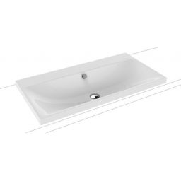 Kaldewei Silenio umywalka 90x46 cm nablatowa prostokątna model 3041 biała 904006003001