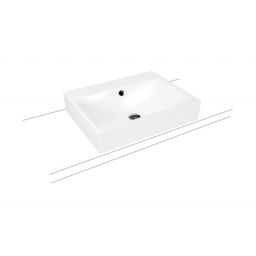 Kaldewei Silenio umywalka 60x46 cm nablatowa prostokątna model 3042 biała 904106013001
