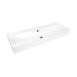Kaldewei Silenio umywalka 120x46 cm ścienna prostokątna model 3046 biała 904506013001