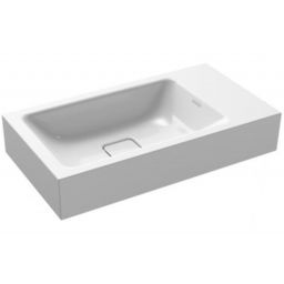 Kaldewei Cono umywalka 55x30 cm ścienna prostokątna prawa model 3073 biała 908006003001