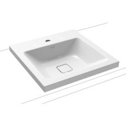 Kaldewei Cono umywalka 50 cm nablatowa kwadratowa model 3076 biała 908306013001