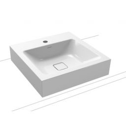 Kaldewei Cono umywalka 50 cm nablatowa kwadratowa model 3077 biała 908406013001