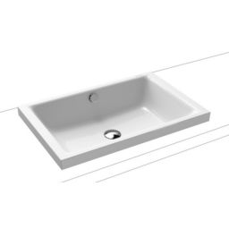 Kaldewei Puro S umywalka 60x38 cm nablatowa prostokątna model 3173 biała 908906003001