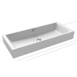 Kaldewei Puro S umywalka 90x38 cm nablatowa prostokątna model 3176 biała 909206003001