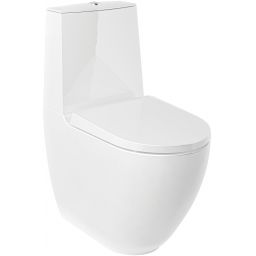 Kludi Resa D miska kompakt WC ze spłukiwaniem wirowym biały 24WCB0543