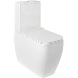 Kludi Resa C miska kompakt WC ze spłukiwaniem wirowym biały 28WCB0543