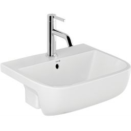 Kludi Resa umywalka 42x35 cm prostokątna wpuszczana biała 57W0243