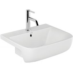 Kludi Resa umywalka 52x46 cm prostokątna wpuszczana biała 57W0343