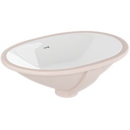 Kludi Resa umywalka 39,5x26 cm owalna podblatowa biała 59W0143