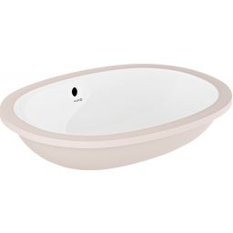 Kludi Resa umywalka 50x36 cm owalna podblatowa biała 59W0343