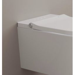 Kronenbach Tube toaleta myjąca wisząca bez kołnierza ze spłukiwaniem wirowym biała KB15104TU