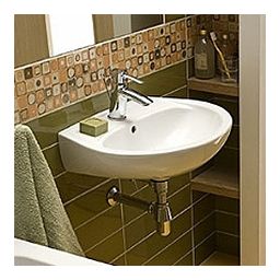 Koło Idol umywalka 50x41 cm półokrągła biała M11150000