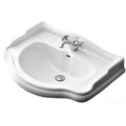 Kerasan Retro umywalka 69x52 cm ścienna-meblowa biała 104601