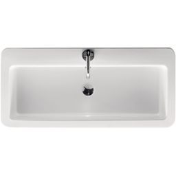 Kerasan Ego umywalka 90x43 cm prostokątna biała 325101