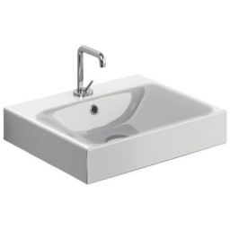 Kerasan Cento umywalka 50x45 cm prostokątna biała 353001