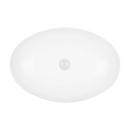 Ksuro 102 umywalka 61,5x41,5 cm nablatowa owalna z powłoką Intelligent Coat biała 20806000