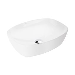 Ksuro 103 umywalka 49,5x38,5 cm nablatowa prostokątna z powłoką Intelligent Coat biała 20808000