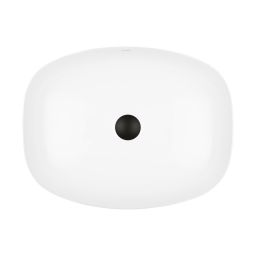 Ksuro 103 umywalka 49,5x38,5 cm nablatowa prostokątna z powłoką Intelligent Coat biała 20808000