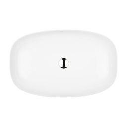 Ksuro 103 umywalka 60x38 cm nablatowa prostokątna z powłoką Intelligent Coat biała 20809000