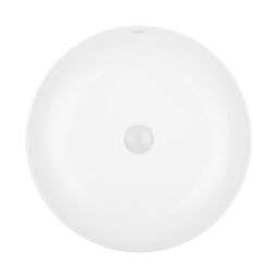 Ksuro 105 umywalka 49 cm nablatowa okrągła z powłoką Intelligent Coat biała 20811000