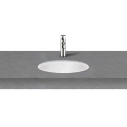 Ksuro 108 umywalka 38x30 cm owalna podblatowa biała 20013000