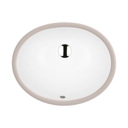 Ksuro 108 umywalka 38x30 cm owalna podblatowa biała 20013000