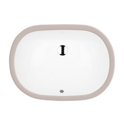 Ksuro 109 umywalka 49,5x35 cm owalna podblatowa biała 20814000