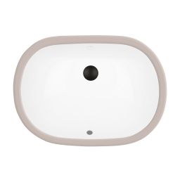 Ksuro 109 umywalka 49,5x35 cm owalna podblatowa biała 20814000