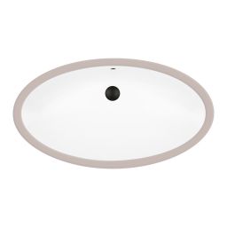 Ksuro 110 umywalka 68x34 cm podblatowa owalna biała 20015000