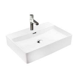 Ksuro 100 umywalka 59x43,5 cm nablatowa prostokątna biała 21000000