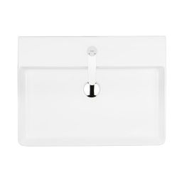 Ksuro 100 umywalka 59x43,5 cm nablatowa prostokątna biała 21000000