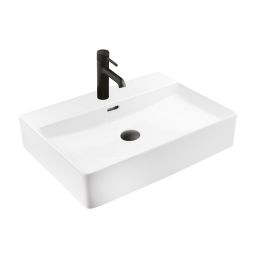 Ksuro 100 umywalka 59x43,5 cm nablatowa prostokątna biała 21000000