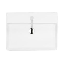 Ksuro 100 umywalka 59x43,5 cm nablatowa prostokątna biała 21000000