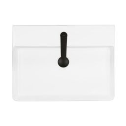 Ksuro 100 umywalka 59x43,5 cm nablatowa prostokątna biała 21000000