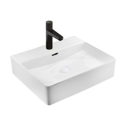 Ksuro 100 umywalka 50,5x43 cm nablatowa prostokątna biała 21001000