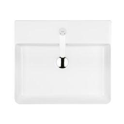 Ksuro 100 umywalka 50,5x43 cm nablatowa prostokątna biała 21001000