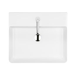 Ksuro 100 umywalka 50,5x43 cm nablatowa prostokątna biała 21001000