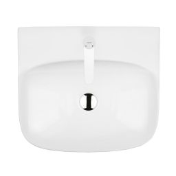 Ksuro 107 umywalka 50x44,5 cm nablatowa prostokątna z powłoką Intelligent Coat biała 21802000