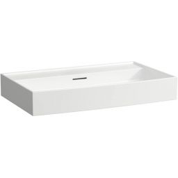 Laufen Kartell umywalka 80x46 cm prostokątna ścienna biała H8103360001091