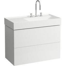 Laufen Kartell umywalka 90x46 cm ścienna prostokątna biała H8103390001121
