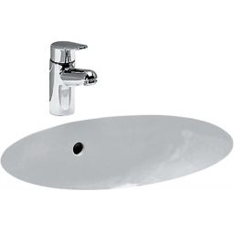 Laufen Birova umywalka 49x35,5 cm owalna podblatowa biała H8111910000001