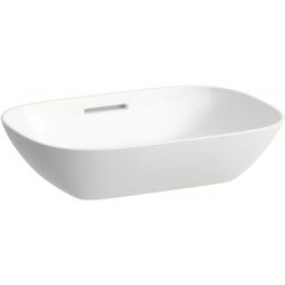 Laufen Ino umywalka 50x35 cm prostokątna nablatowa biały mat H8123027571121