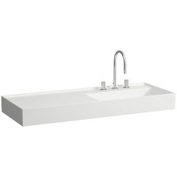 Laufen Kartell umywalka 120x46 cm ścienna/meblowa biała H8133330001121
